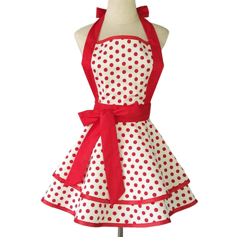 Tablier sans manches en coton