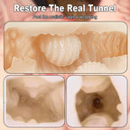 Male Masturbator Cup Soft Pussy Sex Toys Transparent Vagina Adult Endurance Exercise Products Vacuum Pocket Cup Sex Toys for Men