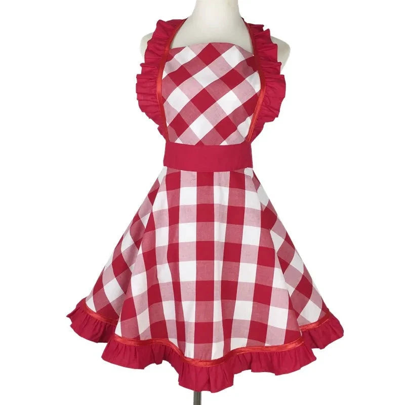 Tablier sans manches en coton