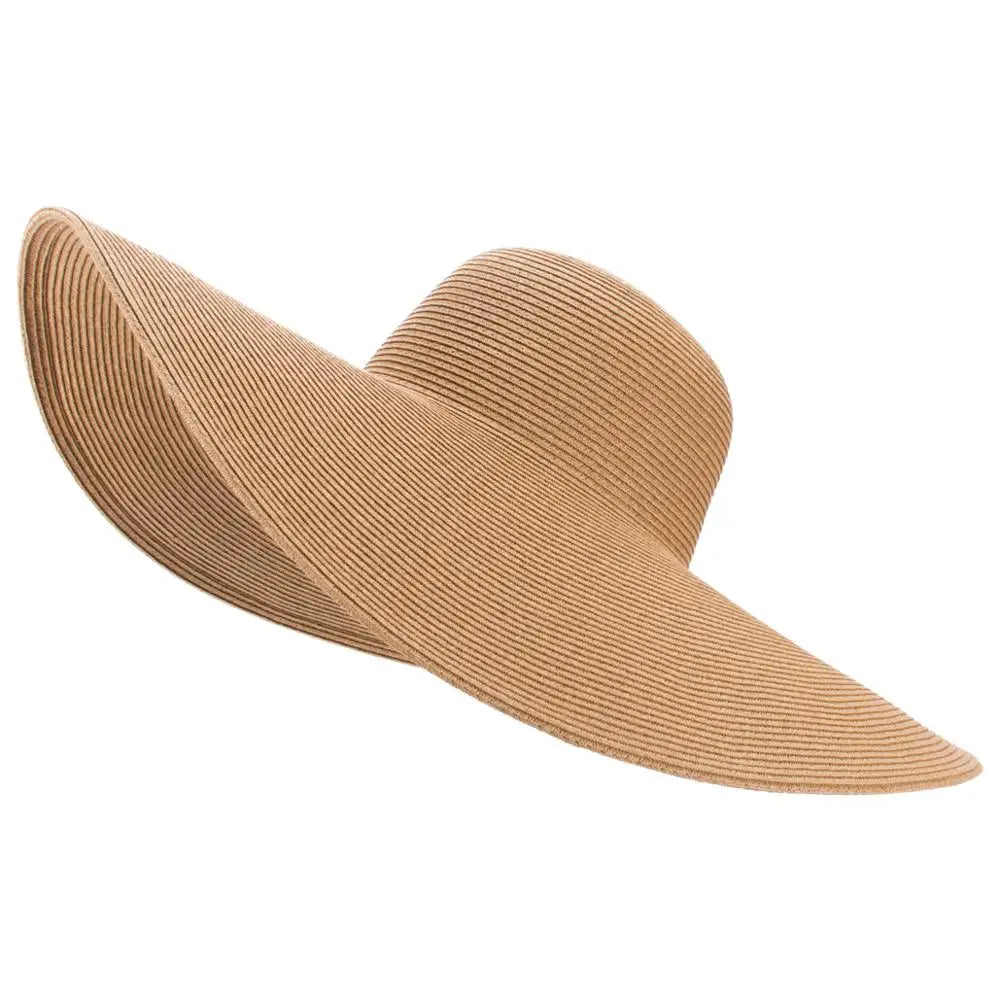 Chapeau de paille pliable à large bord – Lawliet A330