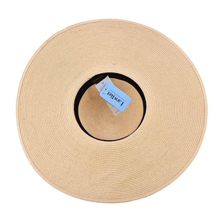 Chapeau de paille pliable à large bord – Lawliet A330
