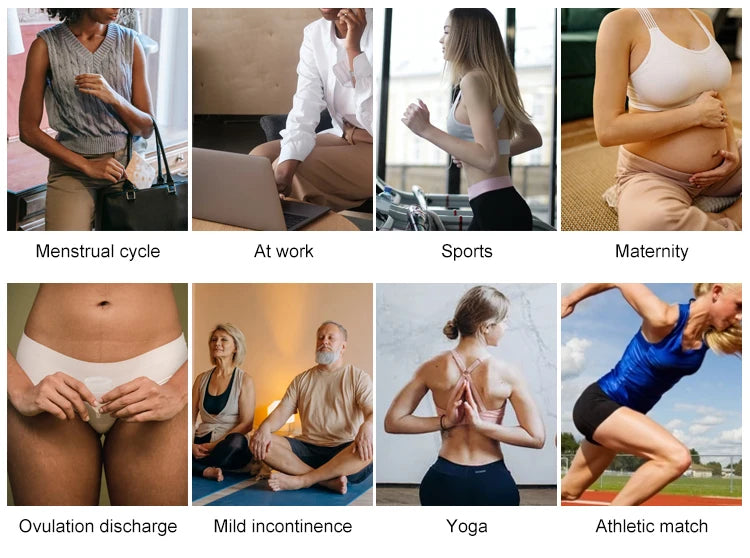 YMQJ Culotte Menstruelle Léopard Respirante Étanche 4 Couches