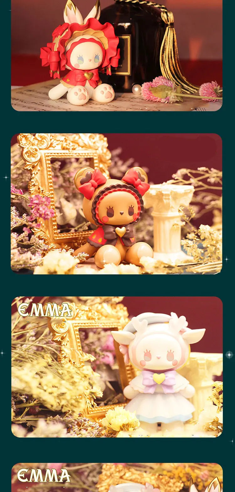 Figurines de la forêt secrète, Anime Emma, boîte aléatoire aveugle, jouets, figurine d'action Kawaii, modèle de bureau, boîte mystère, cadeau, Collection de poupées by LSDLBoutique.ch