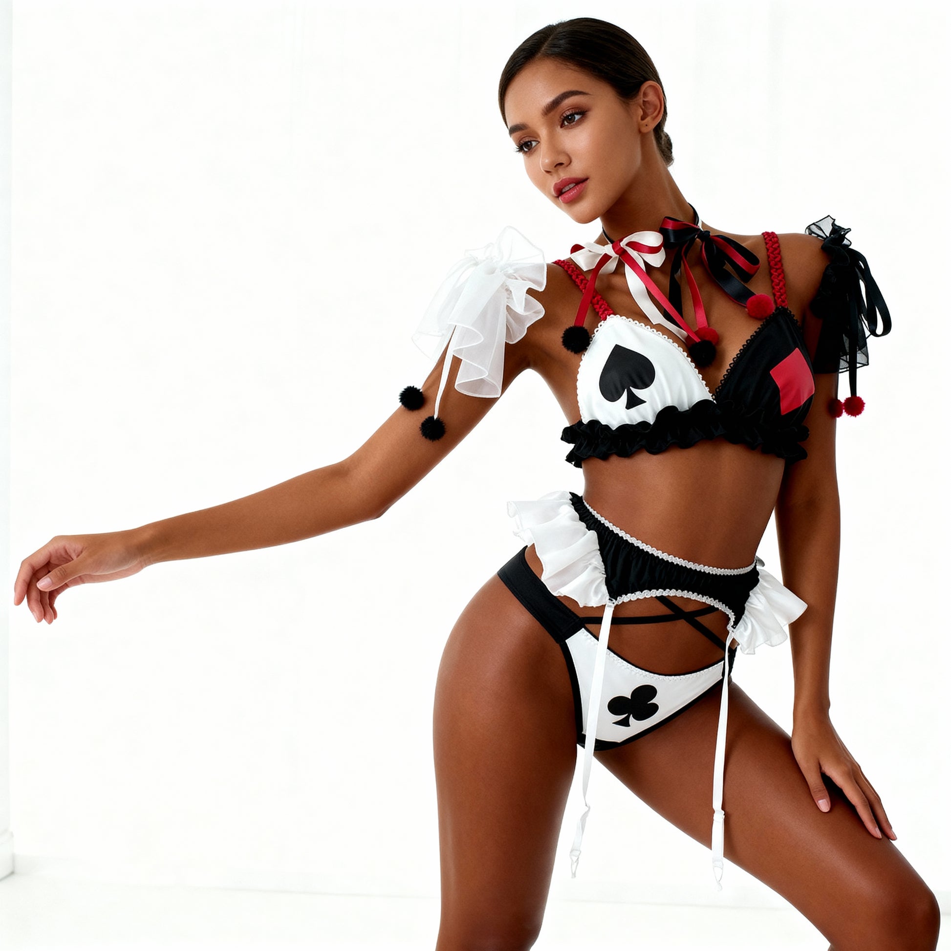 Charming deck lingerie combo by Les Secrets de Léa