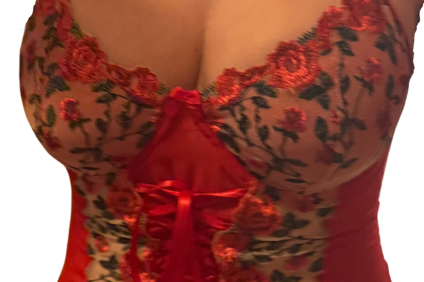 Julieta Corset Rouge Élégant Avec Dentelle Et Broderie Florale Pour Une Silhouette Raffinée by Les Secrets de Léa