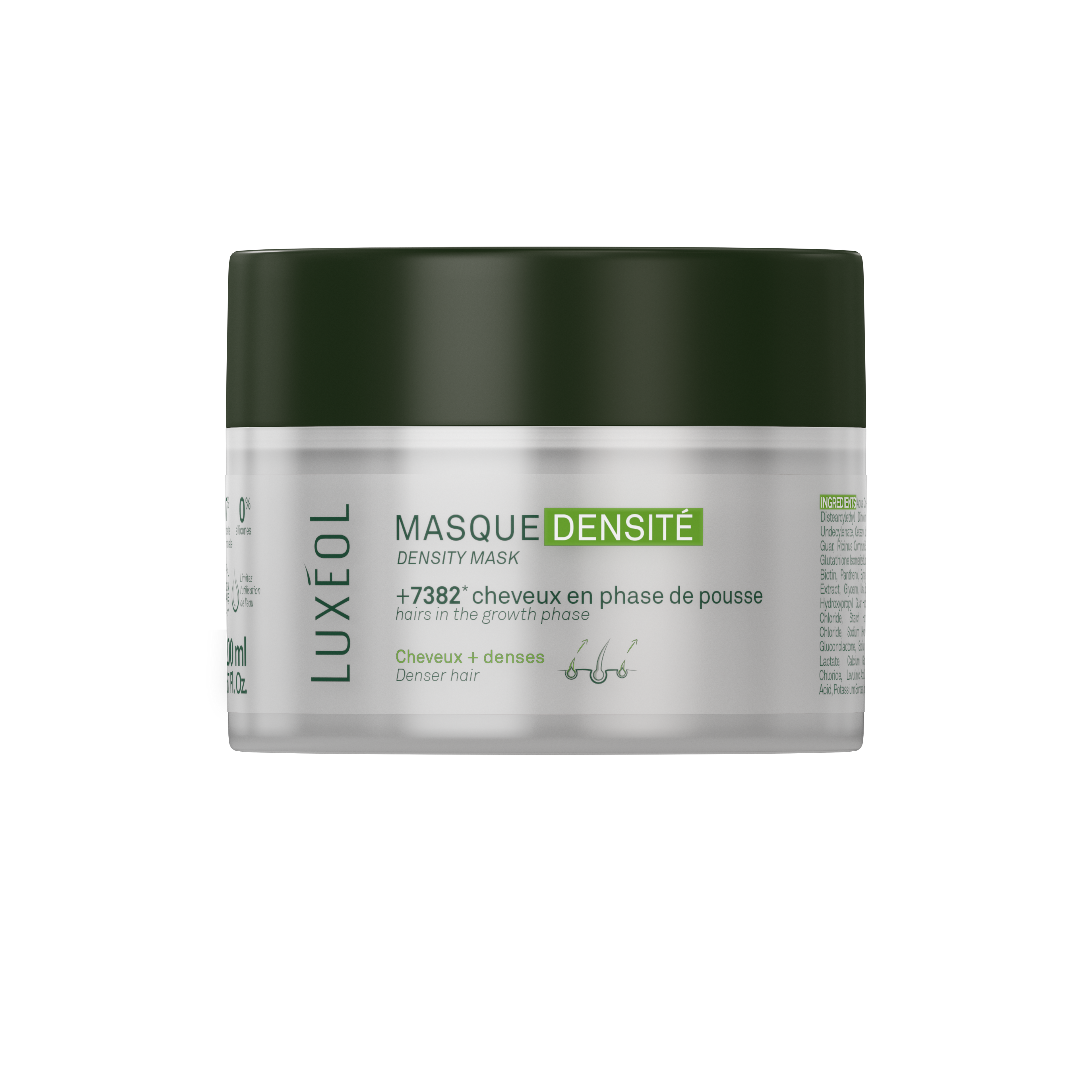 Masque capillaire nutrition et pousse – Luxéol Masque Pousse