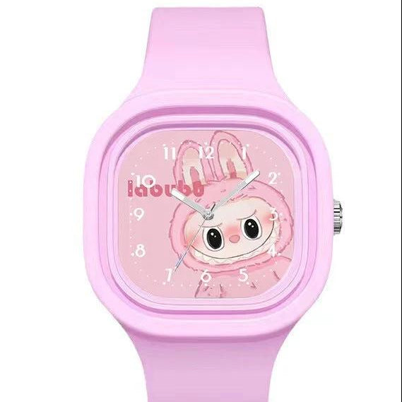Montre quartz bracelet silicone – Style Labubu – Mon Labubu - LSDLBoutique