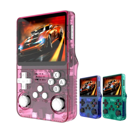 Console Rétro Boyhom R36S Arkos Avec 64 Go 128 Go 256 Go Écran IPS 3 5 Pouces Avec Plus De 6000 Jeux Préinstallés by Boyhom