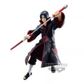 Bandai Original Action Figure BANPRESTO NARUTO NARUTOP99 Uchiha Itachi in PVC, Collectible Toy, Christmas Gift for Children