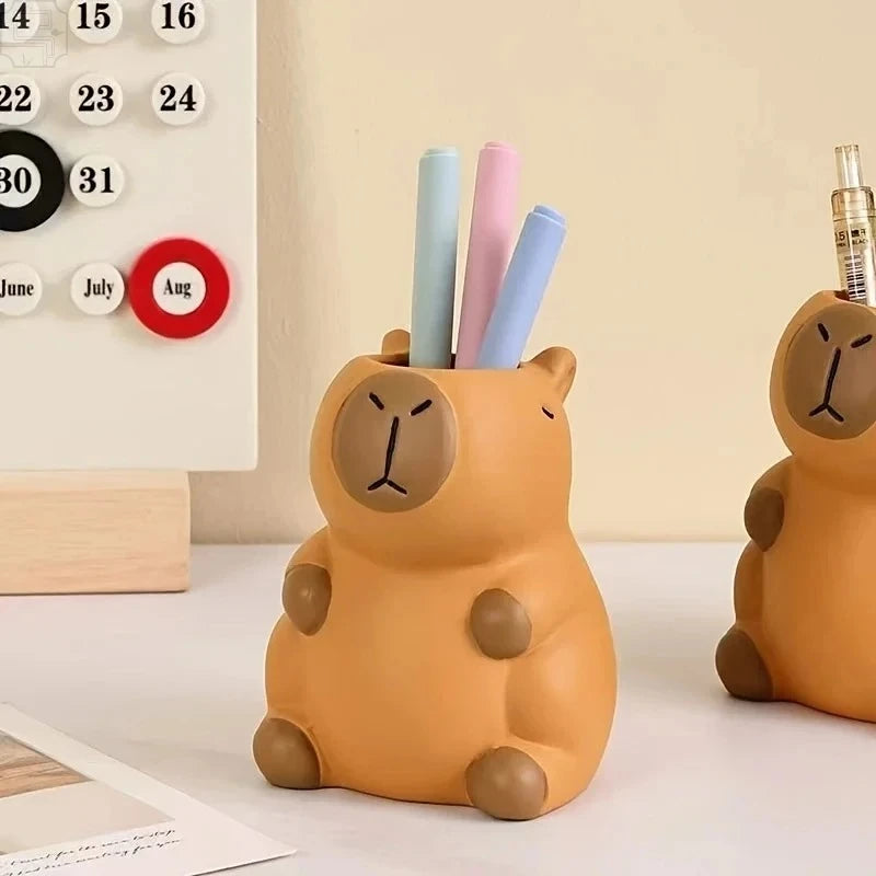 Capybara Pen Holder — Multifunctional Desk Organizer