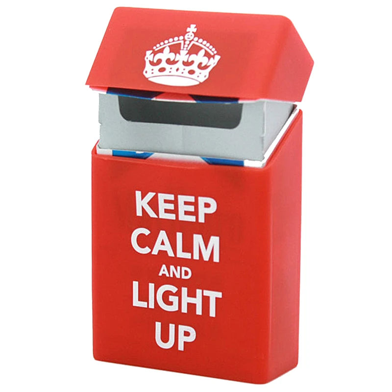 Etui Cigarettes Silicone Crâne Capacité 20 Cigarettes Pour Homme Femme