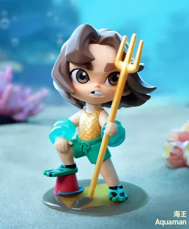 Pop Mart DC Justice League Kindheits-PVC-Figur, mehrfarbig