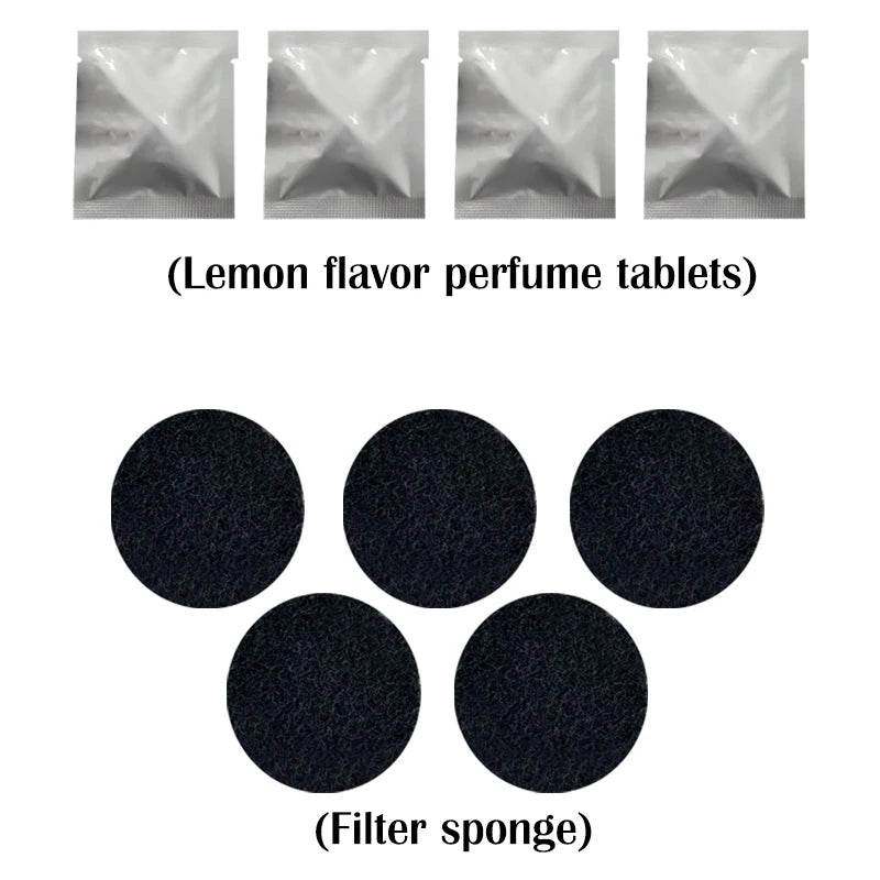 Cendrier Purificateur d'Air USB pour Maison et Bureau