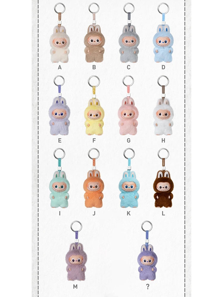 Pop Mart Monsters Mehrfarbige PVC-Brosche Kawaii Kollektion Blindbox