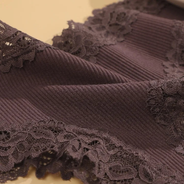 All Of Me Culotte Dentelle Coton Sans Couture Taille Basse