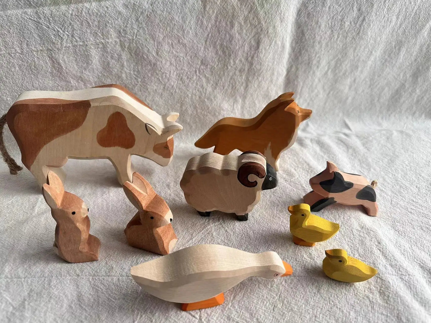 Jouets Bois Montessori Arc En Ciel Formes Empilables Tilleul Colorés Pour Développement Sensoriel Et Motricité by LSDLBoutique.ch