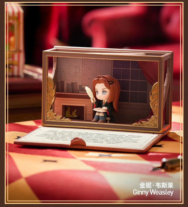 POPMART Harry Potter Poudlard série biographique boîte aveugle devinez sac jouets originaux poupée mignon Anime Figure ornements cadeau by LSDLBoutique.ch