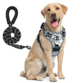 Harnais de gilet anti-fuite pour chien avec laisse – Réglable & réfléchissant