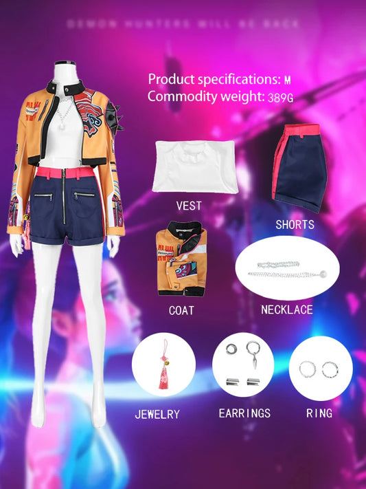 Rumi Cosplay Zoey Mira Édition 3D Impressions Costume