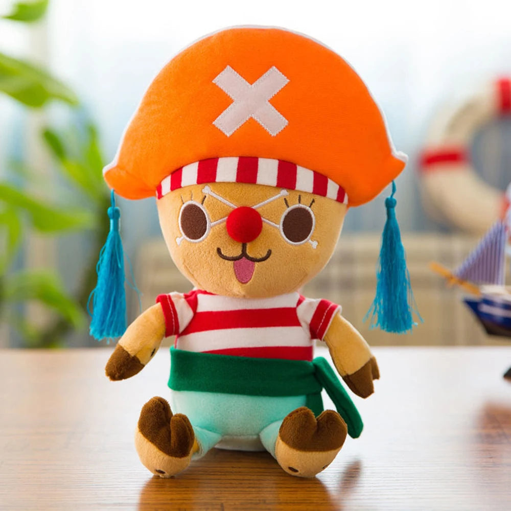 Peluche One Piece – Personnages Luffy, Chopper, Ace, Zoro, Law