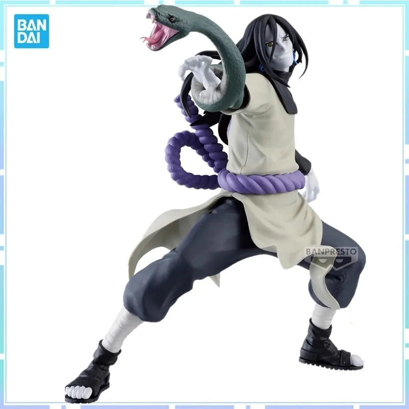 Bandai NarAAVibration Stars Orochimaru VS PVC Figure Model Toys Collection Butter Gitts Anime Banpresto Original