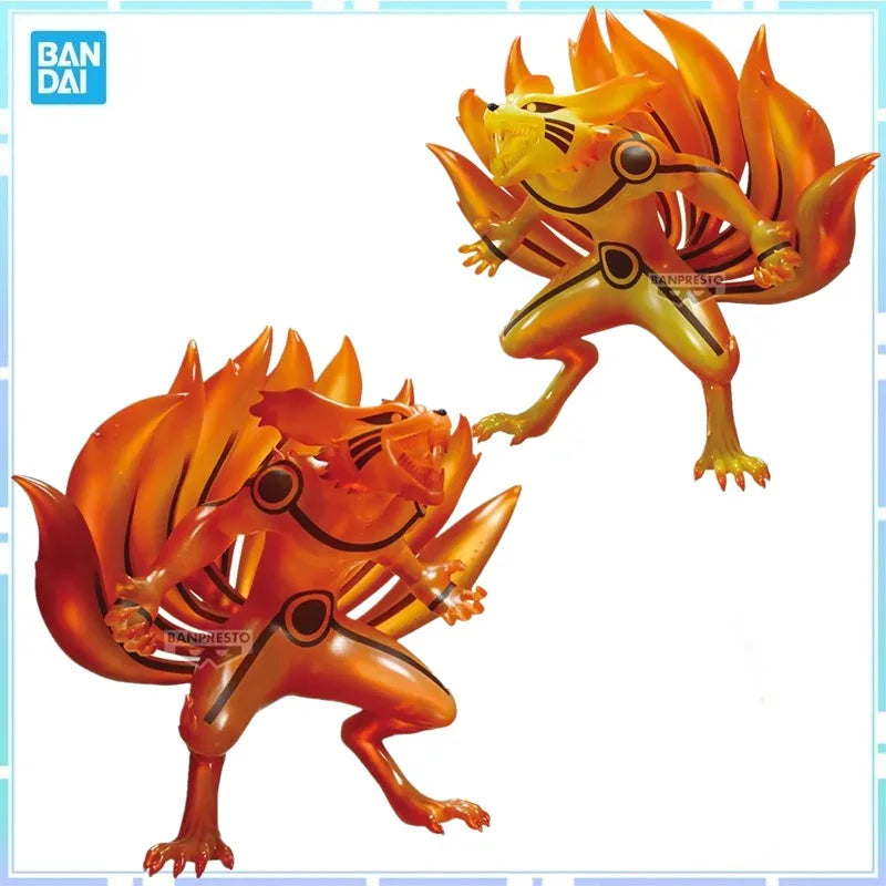 Bandai Original BANPRESTO Anime Naruto Shippūden Kurama Kyuubi PVC Figure Collectible Model Toy Gift