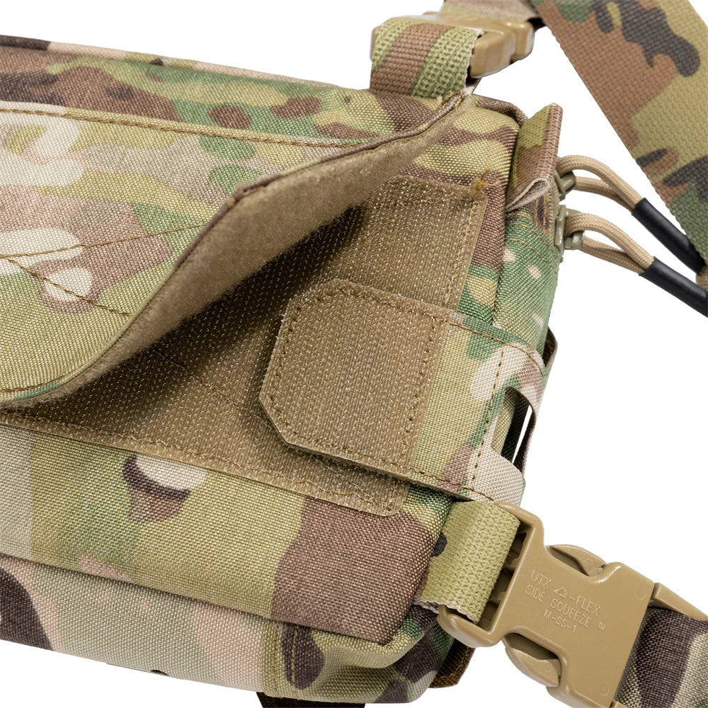 Spanker Tactical Chest Pouch Camouflage Nylon Cordura MOLLE