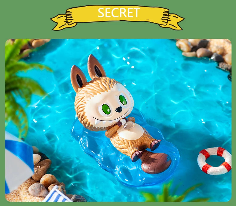 Pop Mart Labubu Brown Monster Figurine Blind Box