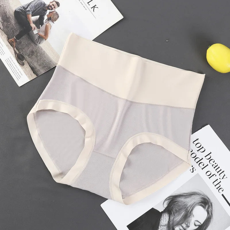 Culotte Femme Modal Taille Haute Patchwork Confort