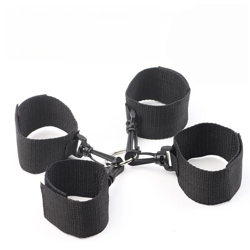 Ensemble d'accessoires bondage réglables en nylon