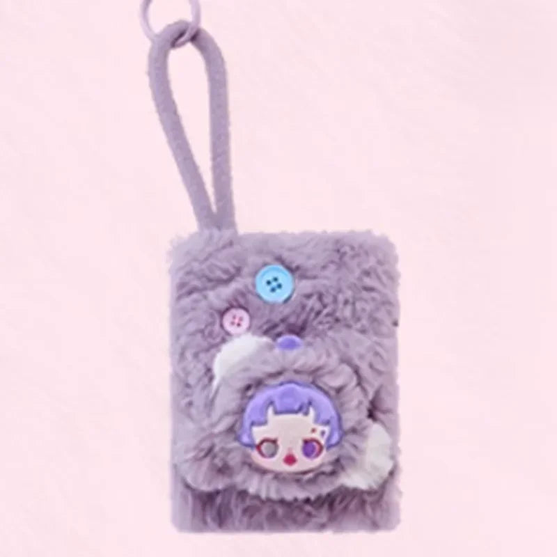 POP MART SkullPanda Mini-Tasche Blindbox Plüschtier Braun