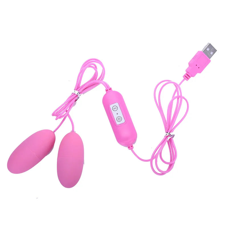 12 Speed Bullet Vibrator For Women USB Vibrating Egg Erotic Dildo Double Vibrators Adult Sex Toys