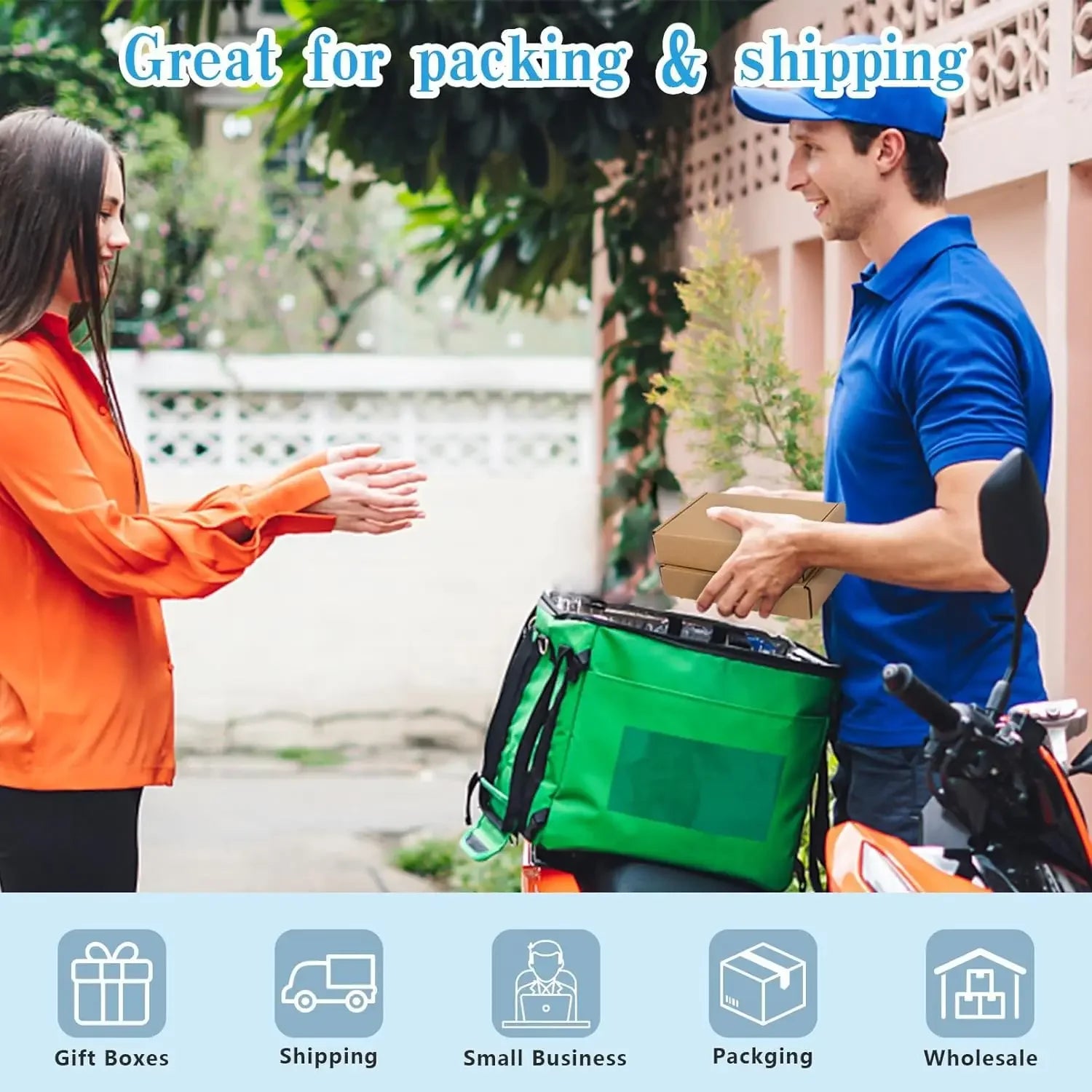 Brown Corrugated Mailer Box Shipping Packs 5 10 20