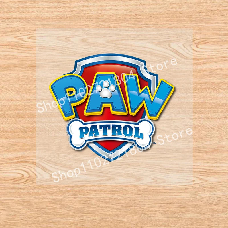 PAW Patrol-Autocollants de vêtements de dessin animé mignons, fer sur des patchs, autocollants de transfert de chaleur Anime Kawaii, cadeau de bricolage cool, fête de vacances by LSDLBoutique.ch