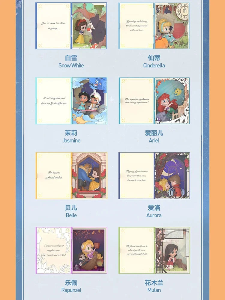 POP MART Disney Princess Fairy Tales Scene Set Blind Box