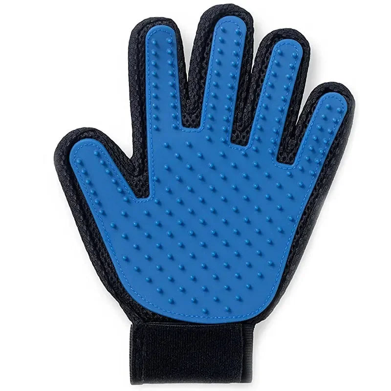 Gant de toilettage en silicone pour chats et chiens – Elimination des poils