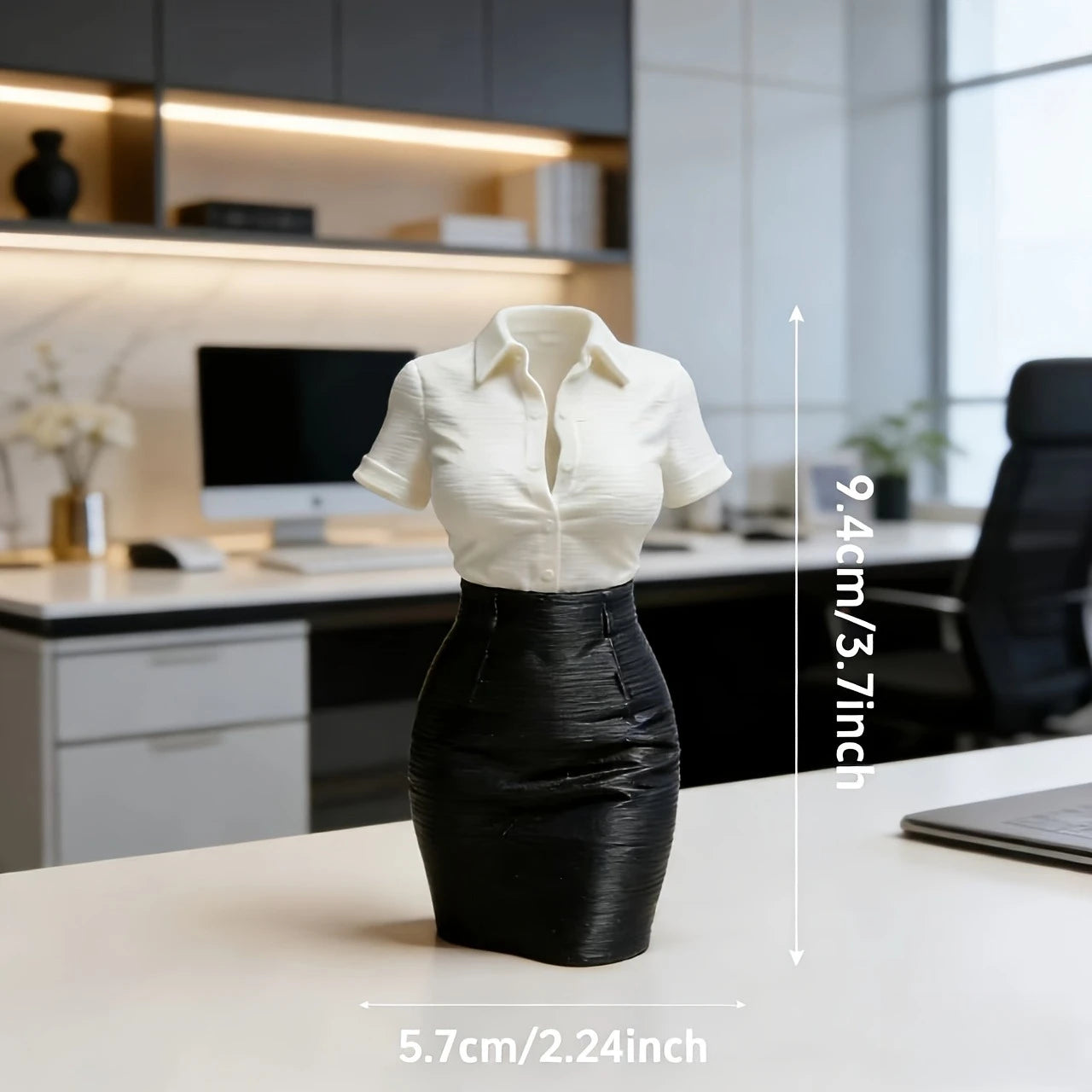 Creative Secretary Desk Pen Holder — 3D Printed Desk Organizer