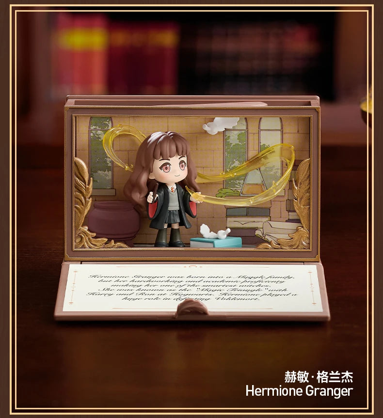 POPMART Harry Potter Poudlard série biographique boîte aveugle devinez sac jouets originaux poupée mignon Anime Figure ornements cadeau by LSDLBoutique.ch