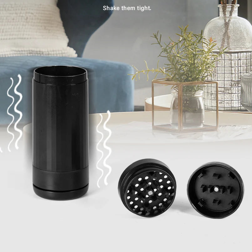 Moulin à Tabac Électrique 2 en 1 USB Rechargeable Haute Puissance