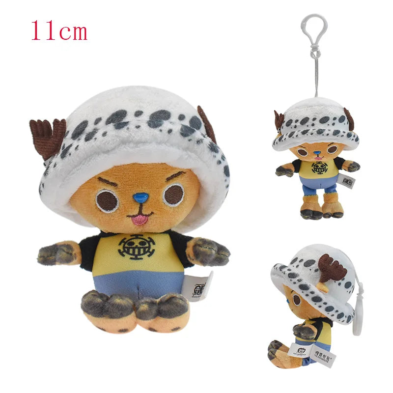 Peluche One Piece – Personnages des Straw Hat Pirates – Mini Tony Chopper et Compagnons