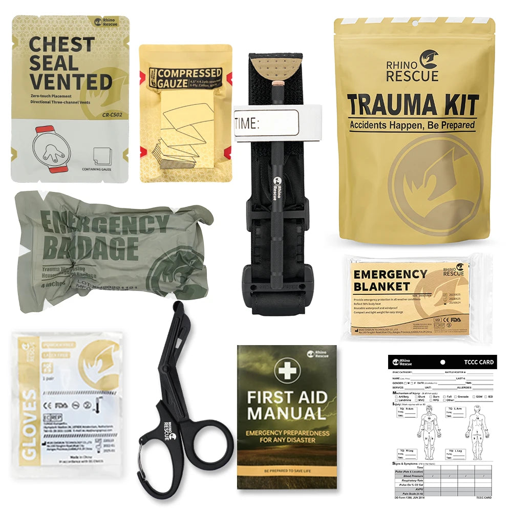 Rhino Rescue Kit Traumatologie De Sauvetage Tactique