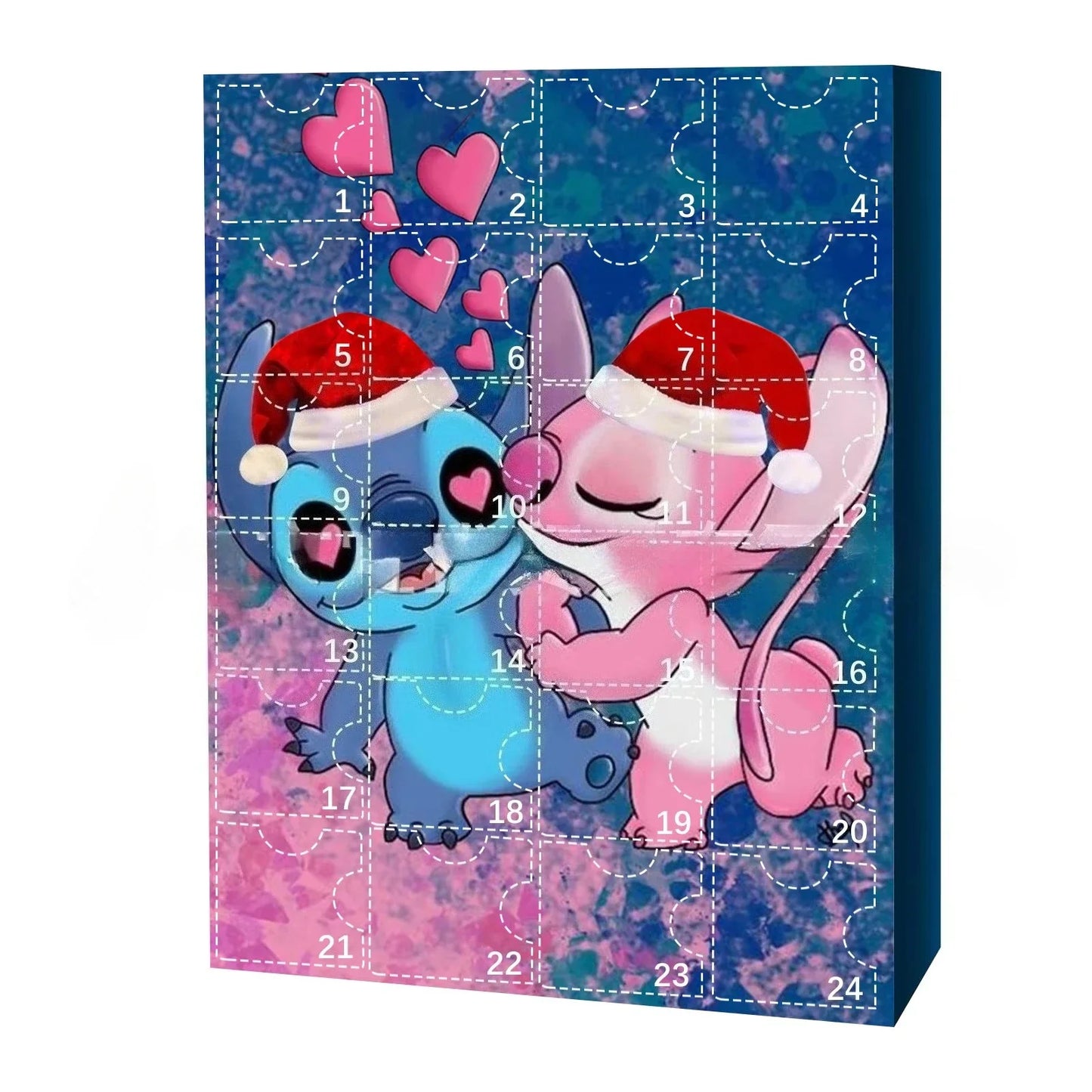 MINISO Calendrier de l Avent Stitch 24 Figurines Surprise Disney Edition Noel Cadeau Magie de Noël by LSDLBoutique.ch