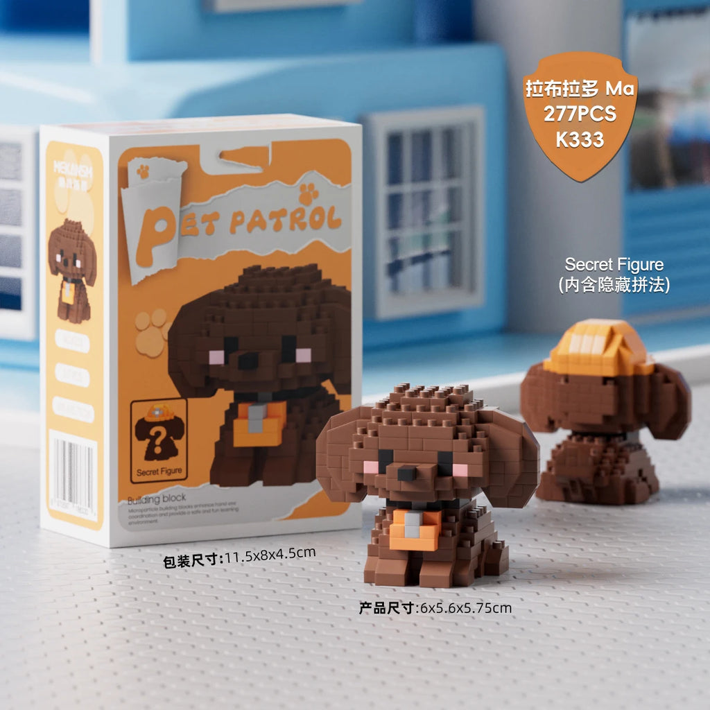 Mini Blocs De Construction Animal Chiens Chats Kit A Assembler Jouets Educatifs Pour Enfants 10 12 Ans Cadeau by LSDLBoutique.ch