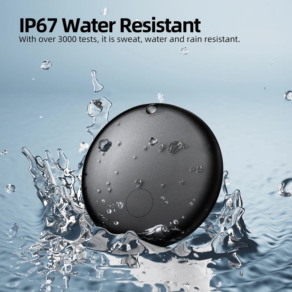 Peocke Mini Étiquette GPS Tracker Circulaire Compacte