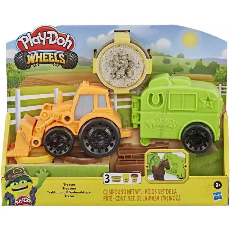 Playdoh Dino et Camions de Ferme Avec Accessoires Pate A Modeler Pour Enfants Colorés et Imaginatifs by Hasbro