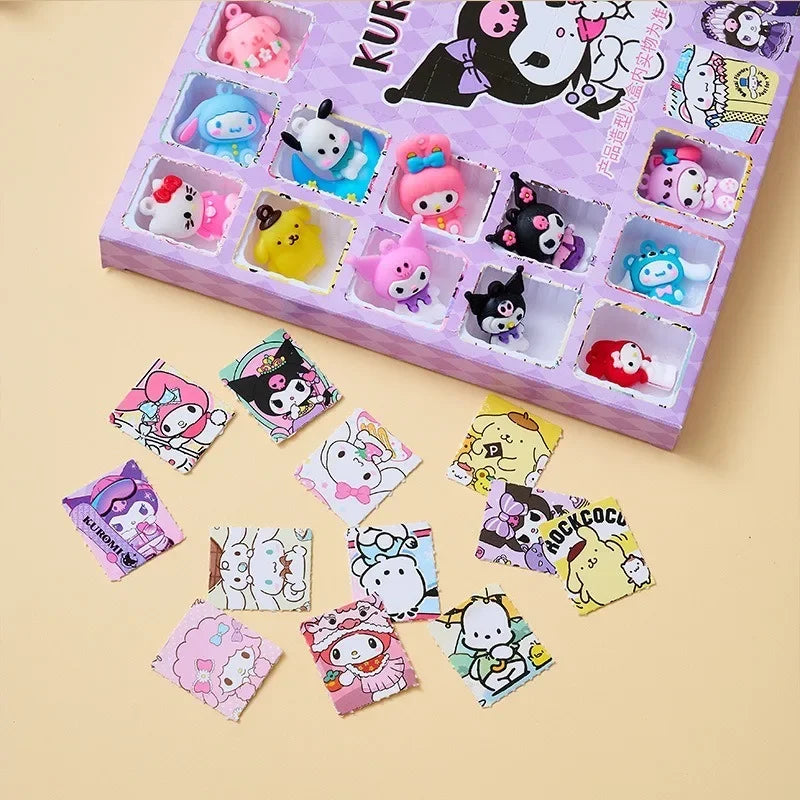 Bandai Coffret Sanrio Surprise 40 Pièces Figurines Hello Kitty Kuromi Melody Collection Exclusive Sanrio by LSDLBoutique.ch