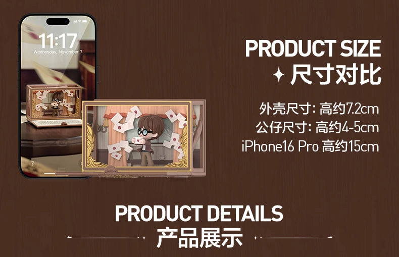 POPMART Harry Potter Poudlard série biographique boîte aveugle devinez sac jouets originaux poupée mignon Anime Figure ornements cadeau by LSDLBoutique.ch