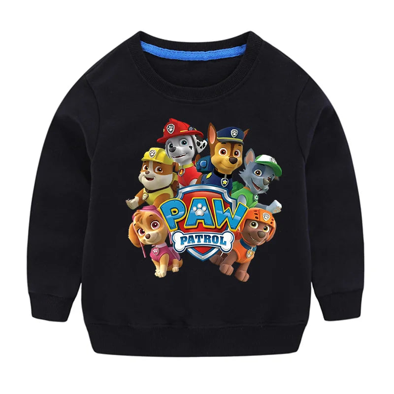 Sweat-shirt à capuche pour Sport, mignon, Paw Patrol, décontracté, dessin animé Paw Patrol, Patchwork, pull, automne, vêtements de Sport, cadeaux d'anniversaire, 2024 by LSDLBoutique.ch