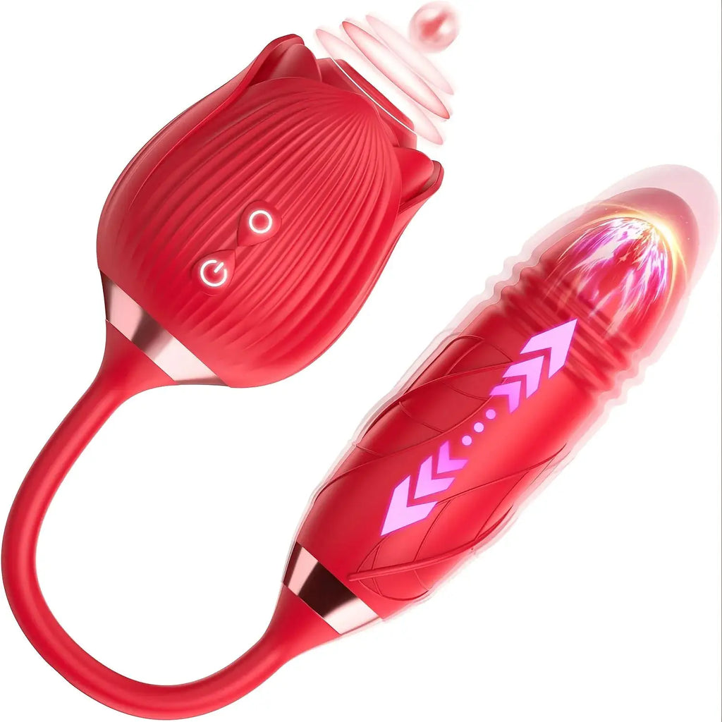 Stimulateur intime rechargeable en silicone – 10 modes vibration