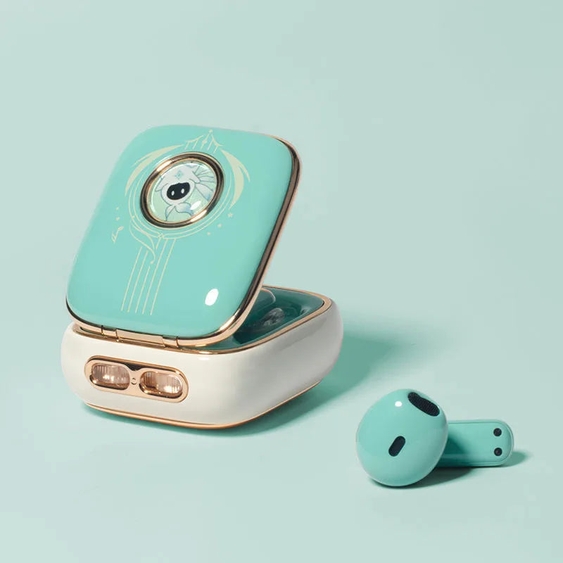 Venti Bluetooth Headset 5.4 Turquoise Genshin Impact Cosplay